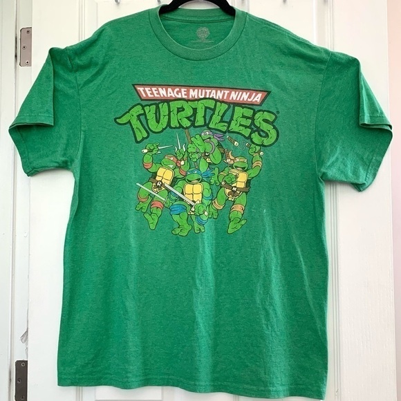 Nickelodeon Other - Teenage Mutant Ninja Turtles tshirt Y2k retro cartoon Nickelodeon Michael Angelo